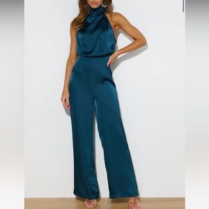 Hello Molly Youthful Days Jumpsuit in Teal